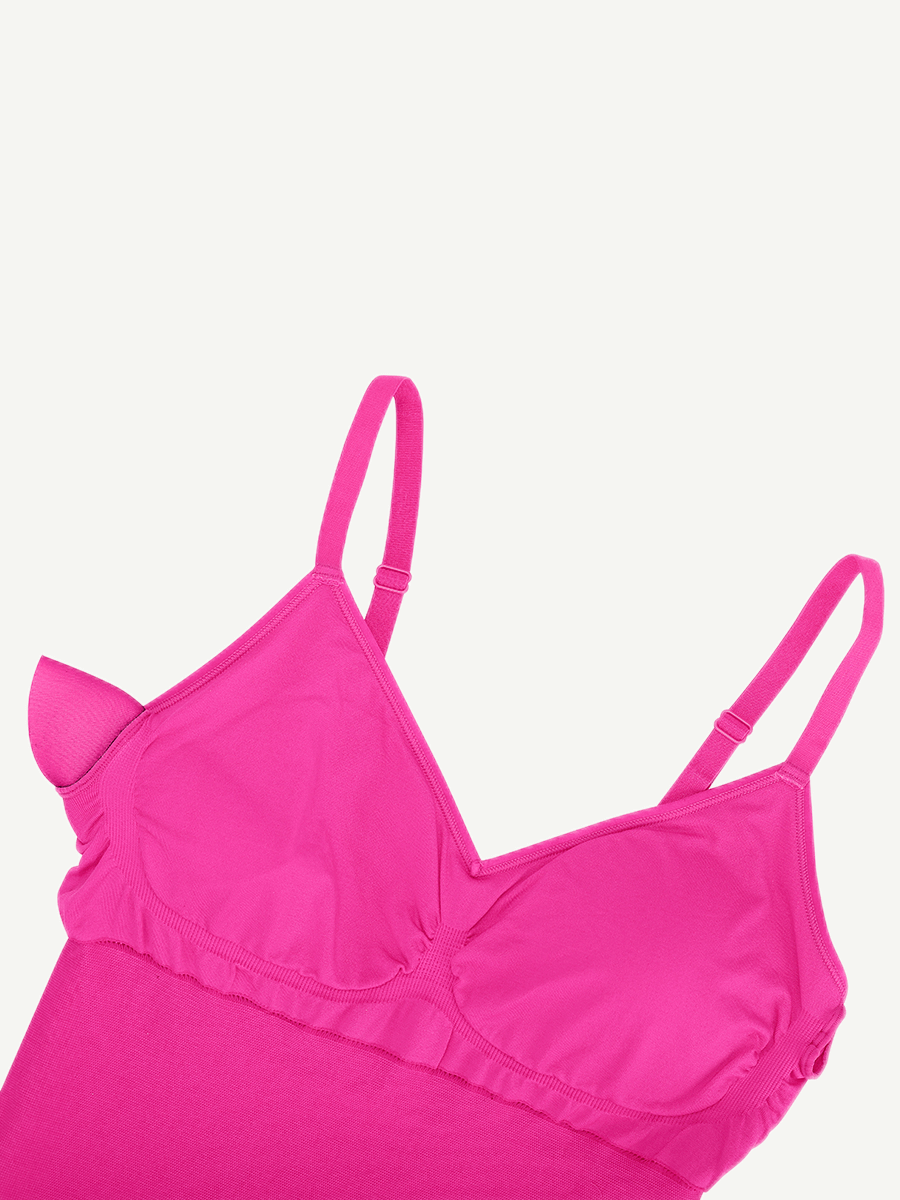 V-Neck Body Shaping Midi Dress - Auxieswear