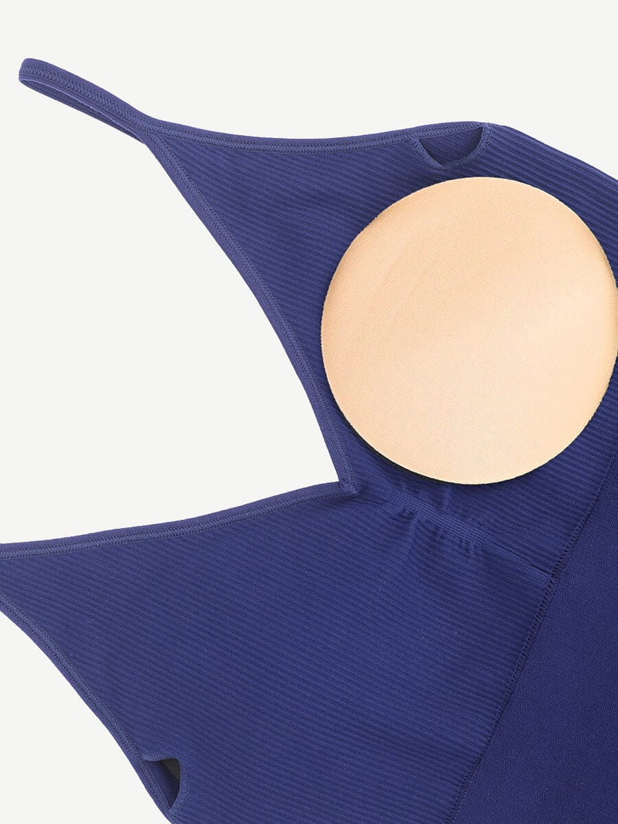 2-Piece High-Stretch Tummy Control Jumpsuit - Auxieswear