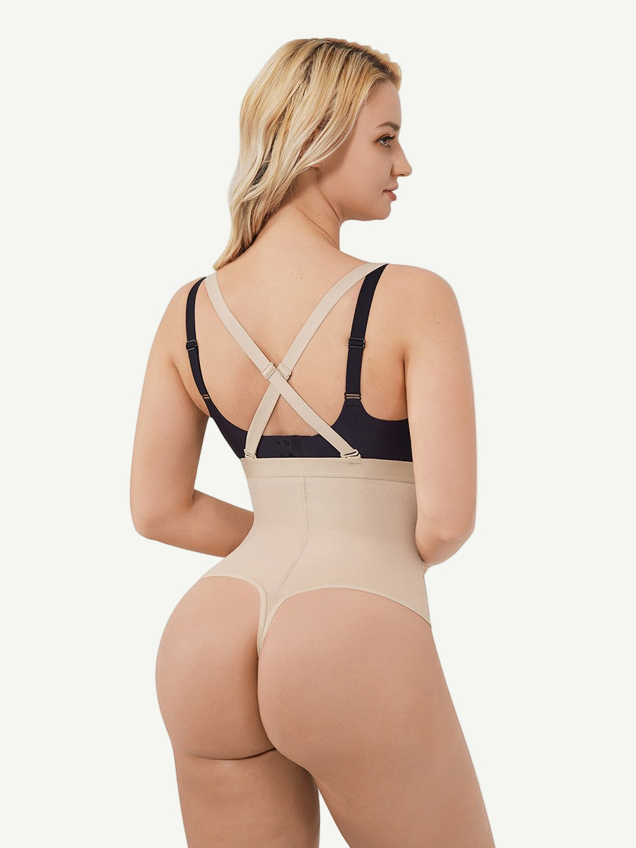 Plus Size High-Waist Slimming Body Shaper - Auxieswear