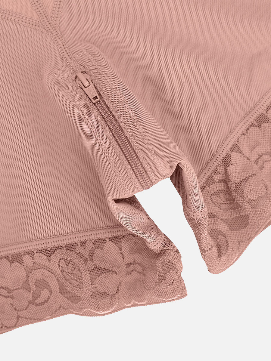 Breathable Open Bust Tummy Control Body Shaper - Auxieswear