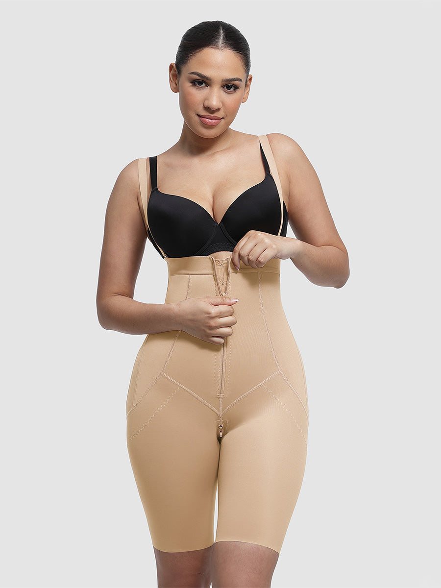 Body Shaper with Removable Shoulder Straps - Auxieswear