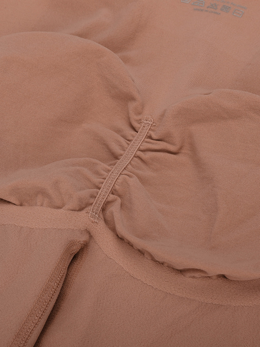 Seamless Mid-Waist Tummy Control Thigh Slimmer - Auxieswear