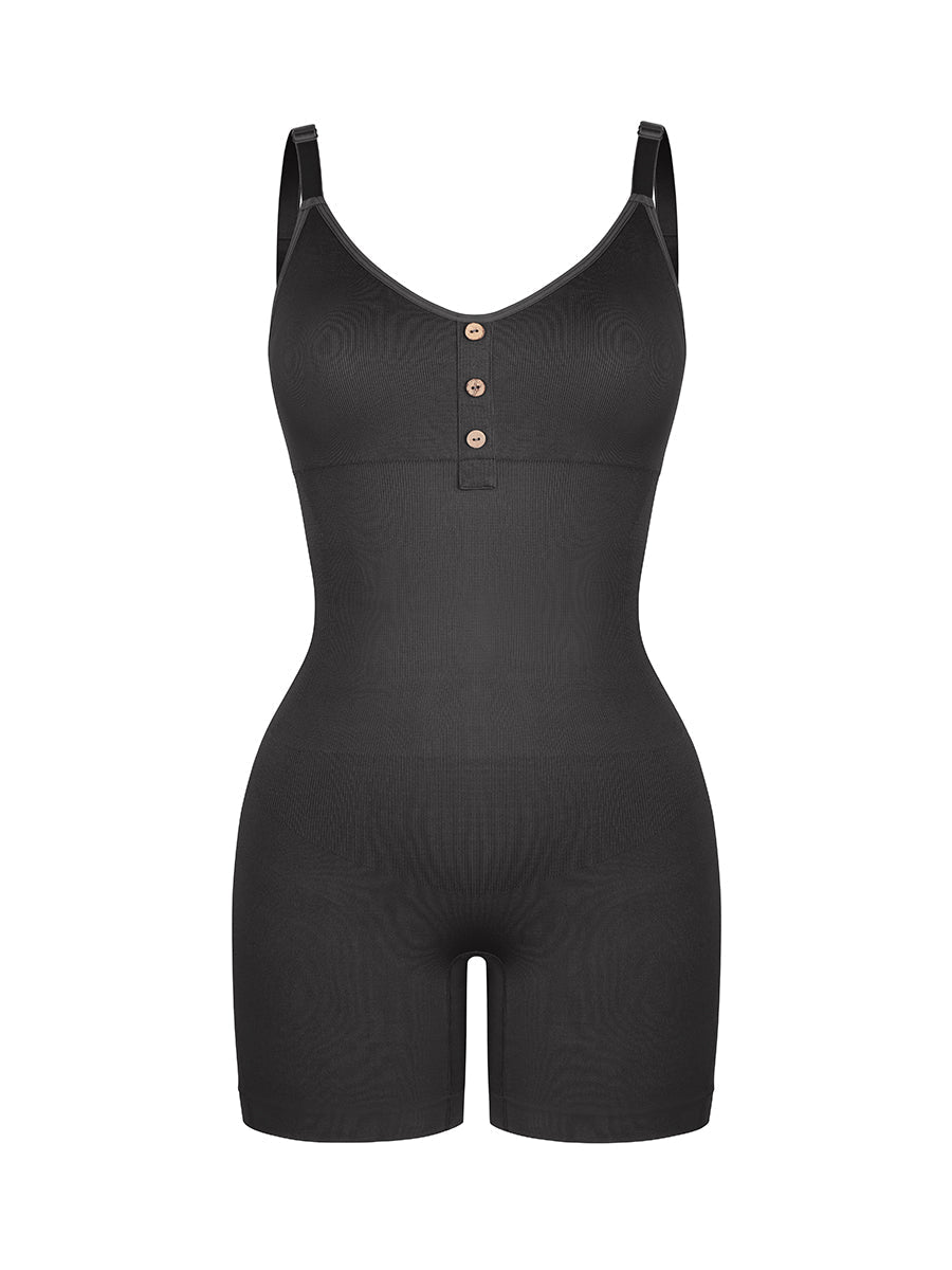 Waist & Abdomen Shaping Butt Lifting Jumpsuit - Auxieswear