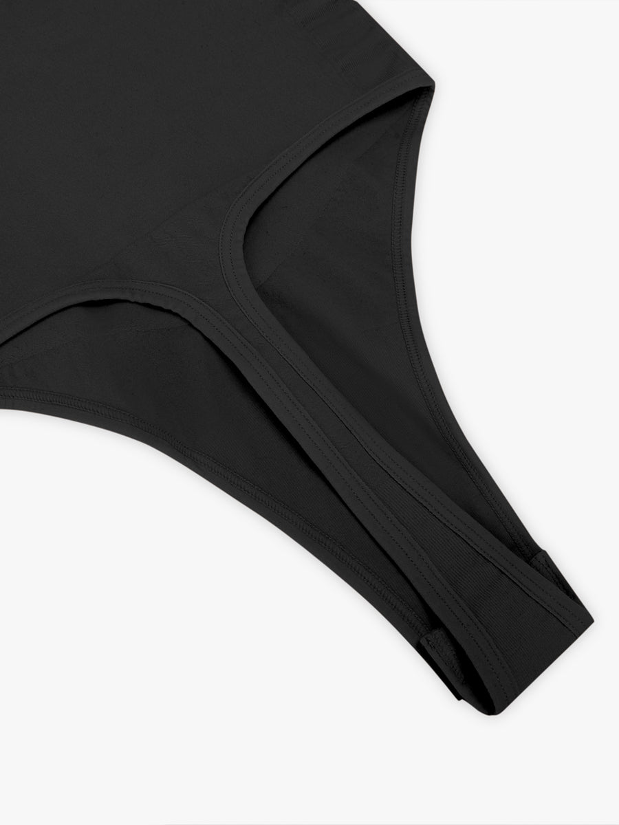 Plunge Chest Support with Inner Clips Bodysuit