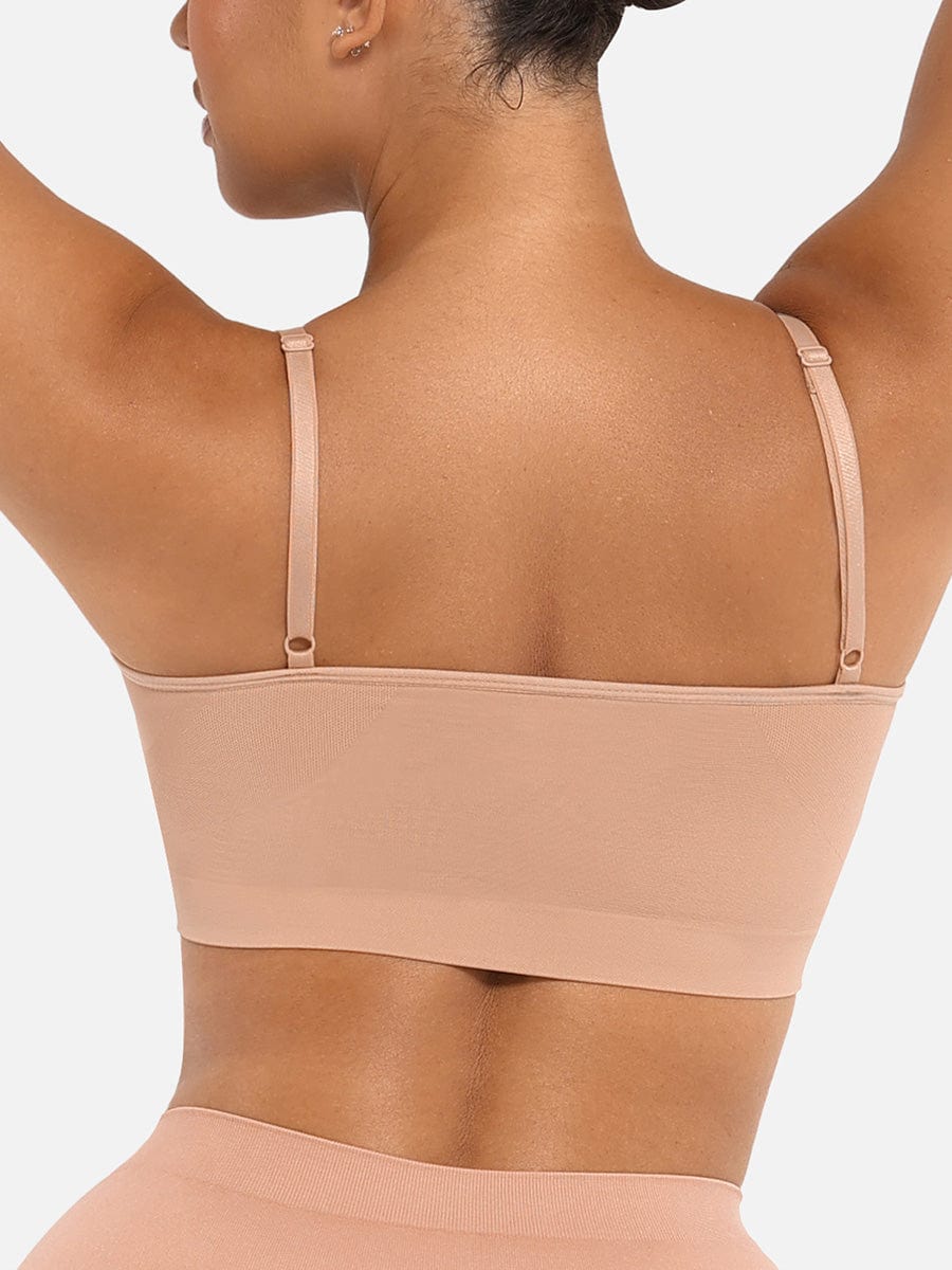 Wireless Supportive Shaping Bra with Adjustable Straps - Auxieswear