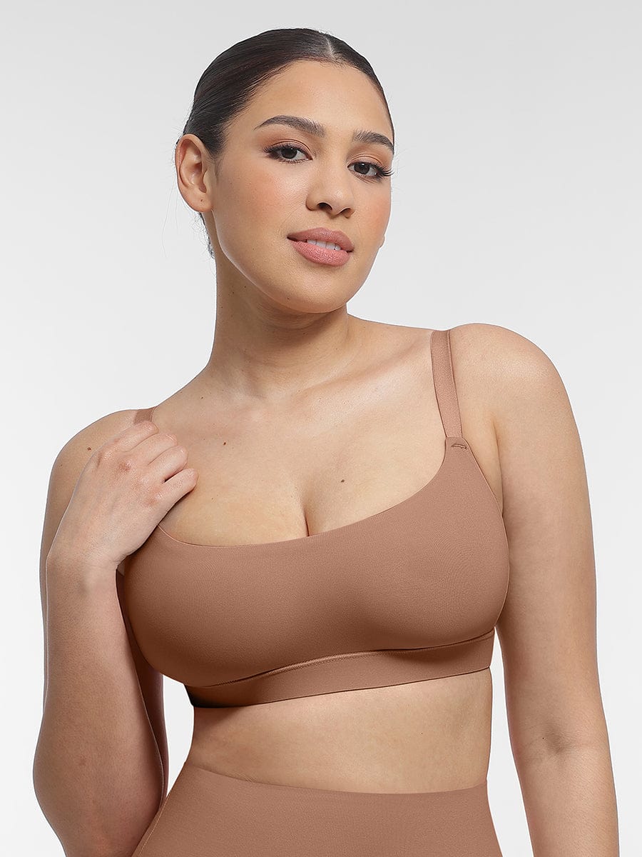 Light Everyday Bra with Adjustable Straps - Auxieswear