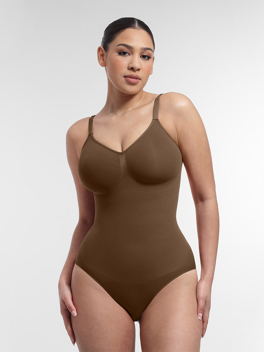 Versatile Chest & Waist Control Shapewear Bodysuit - Auxieswear