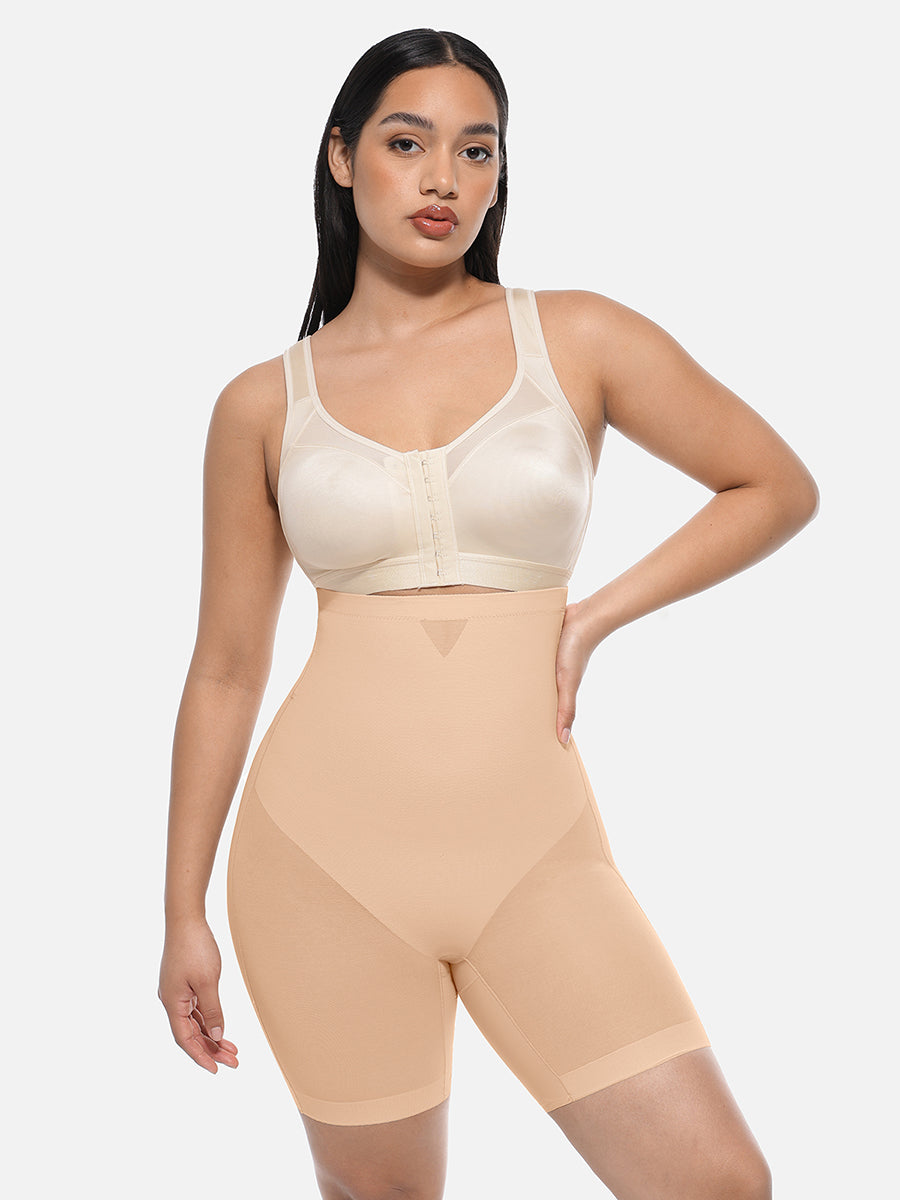 High-Waisted Butt Lifting Mid-Thigh Slimmer - Auxieswear
