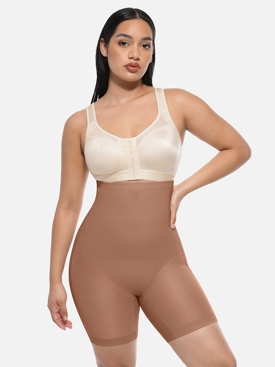 High-Waisted Butt Lifting Mid-Thigh Slimmer - Auxieswear