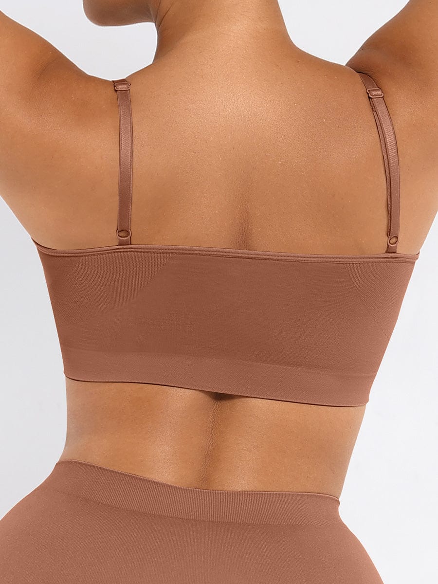 Wireless Supportive Shaping Bra with Adjustable Straps - Auxieswear