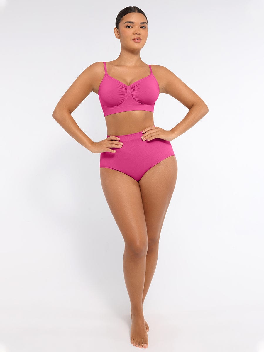 Wireless Supportive Shaping Bra with Adjustable Straps - Auxieswear