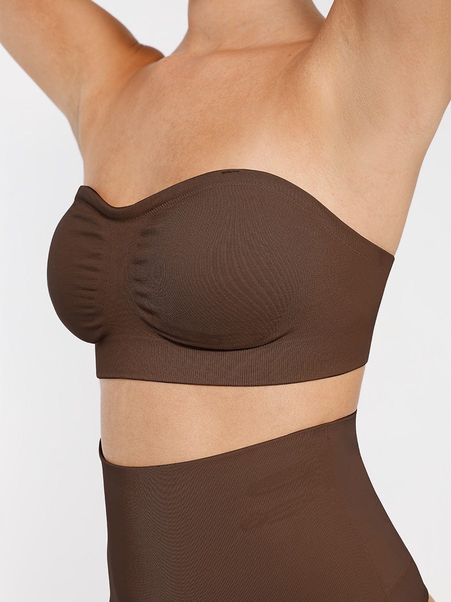 Anti-Slip Strapless Support Wireless Bra - Auxieswear