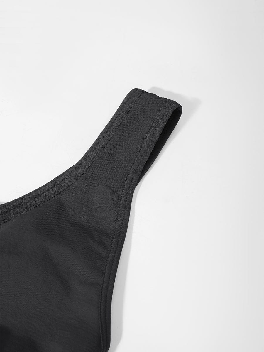 Wide Back & Straps Bust Support Shaping Bra