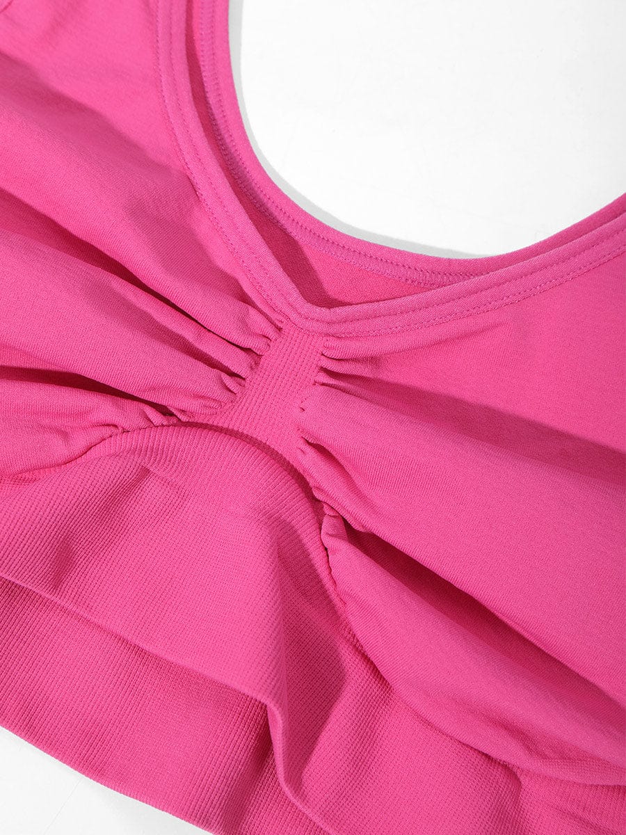 Wide Back & Straps Bust Support Shaping Bra - Auxieswear