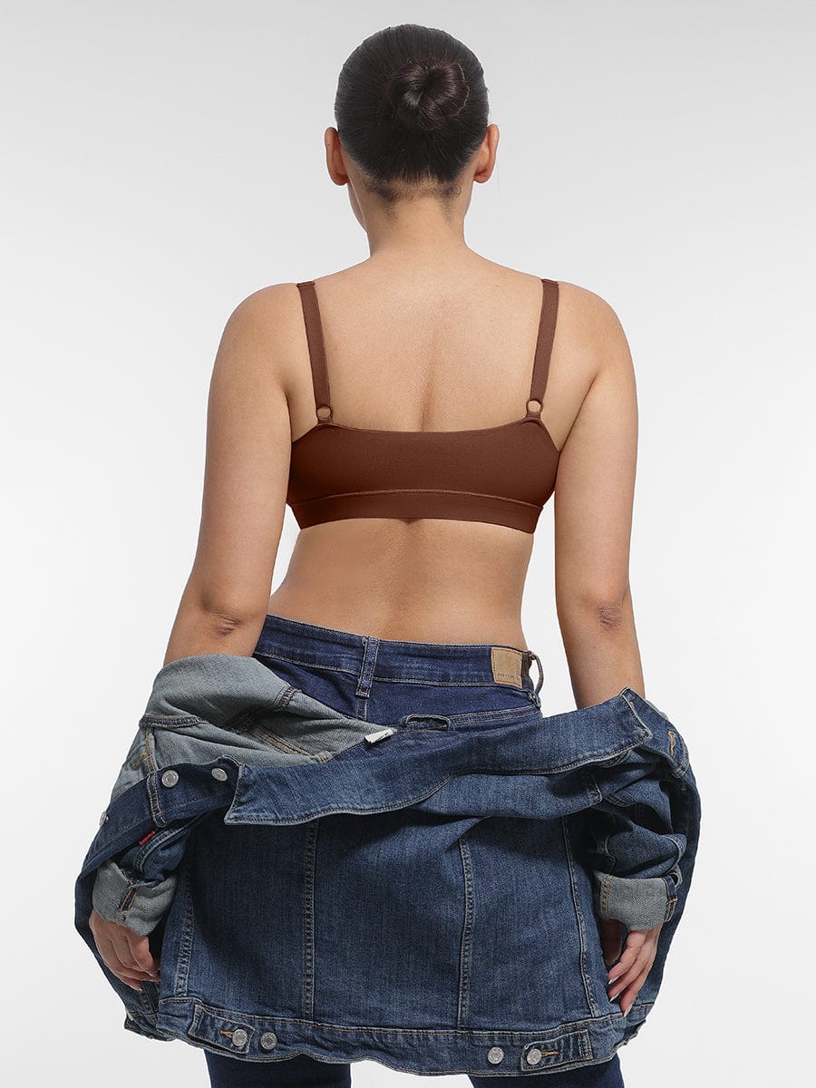 Light Everyday Bra with Adjustable Straps - Auxieswear