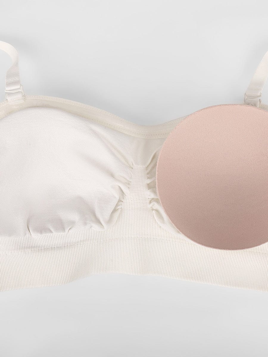 Anti-Slip Strapless Support Wireless Bra - Auxieswear
