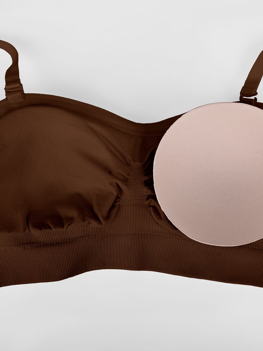 Anti-Slip Strapless Support Wireless Bra - Auxieswear
