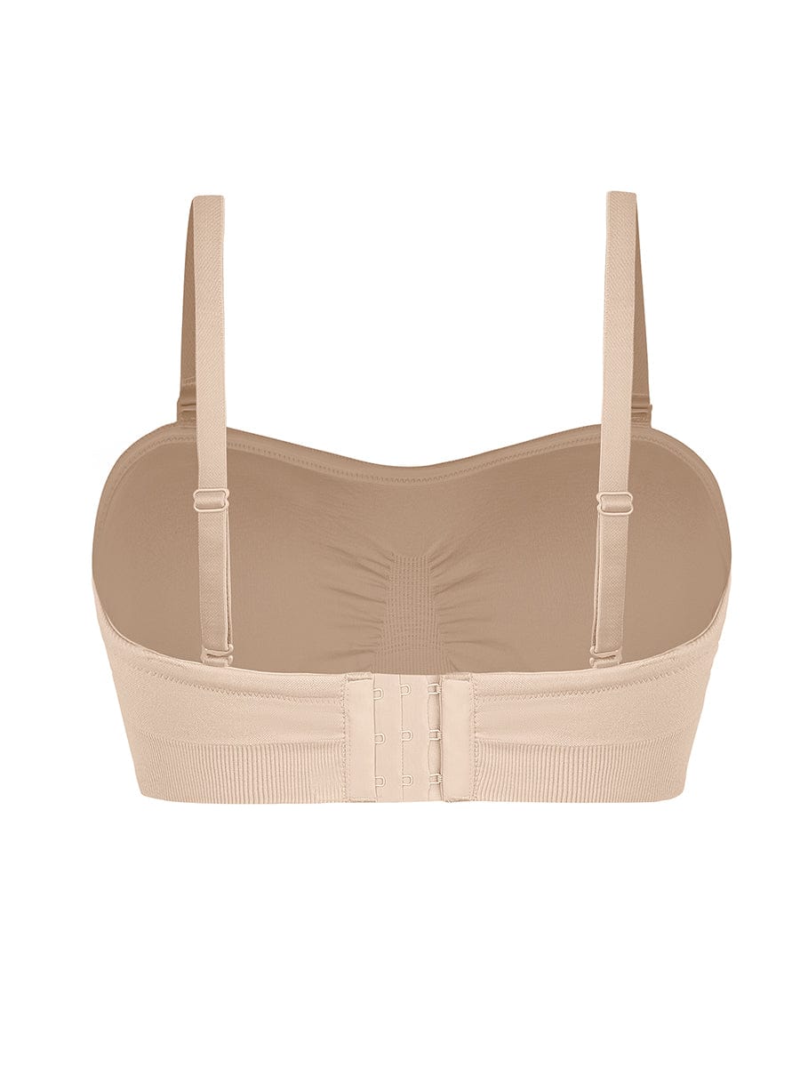 Anti-Slip Strapless Support Wireless Bra - Auxieswear