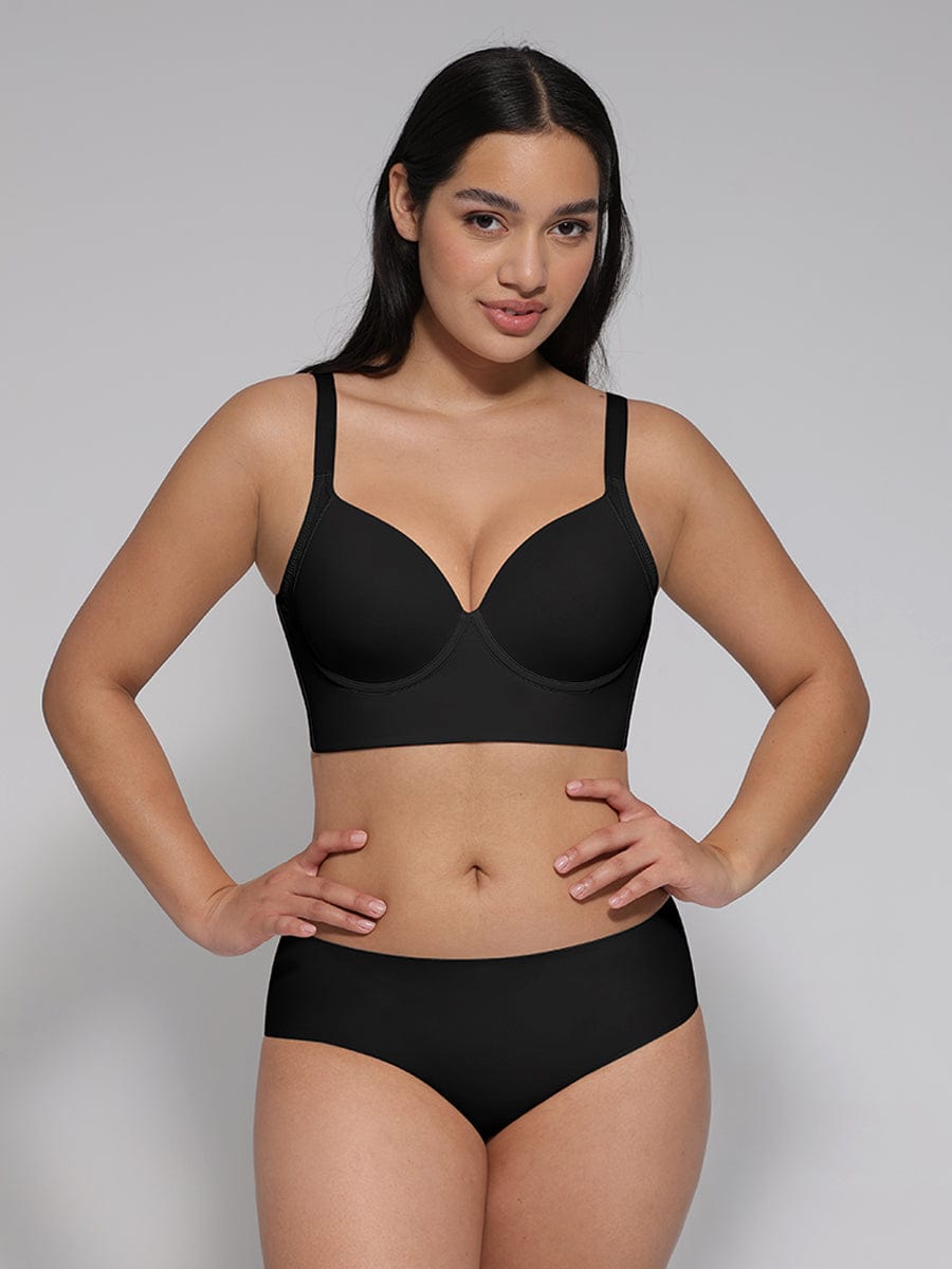 Shaping Underwire Push-Up Bra - Auxieswear