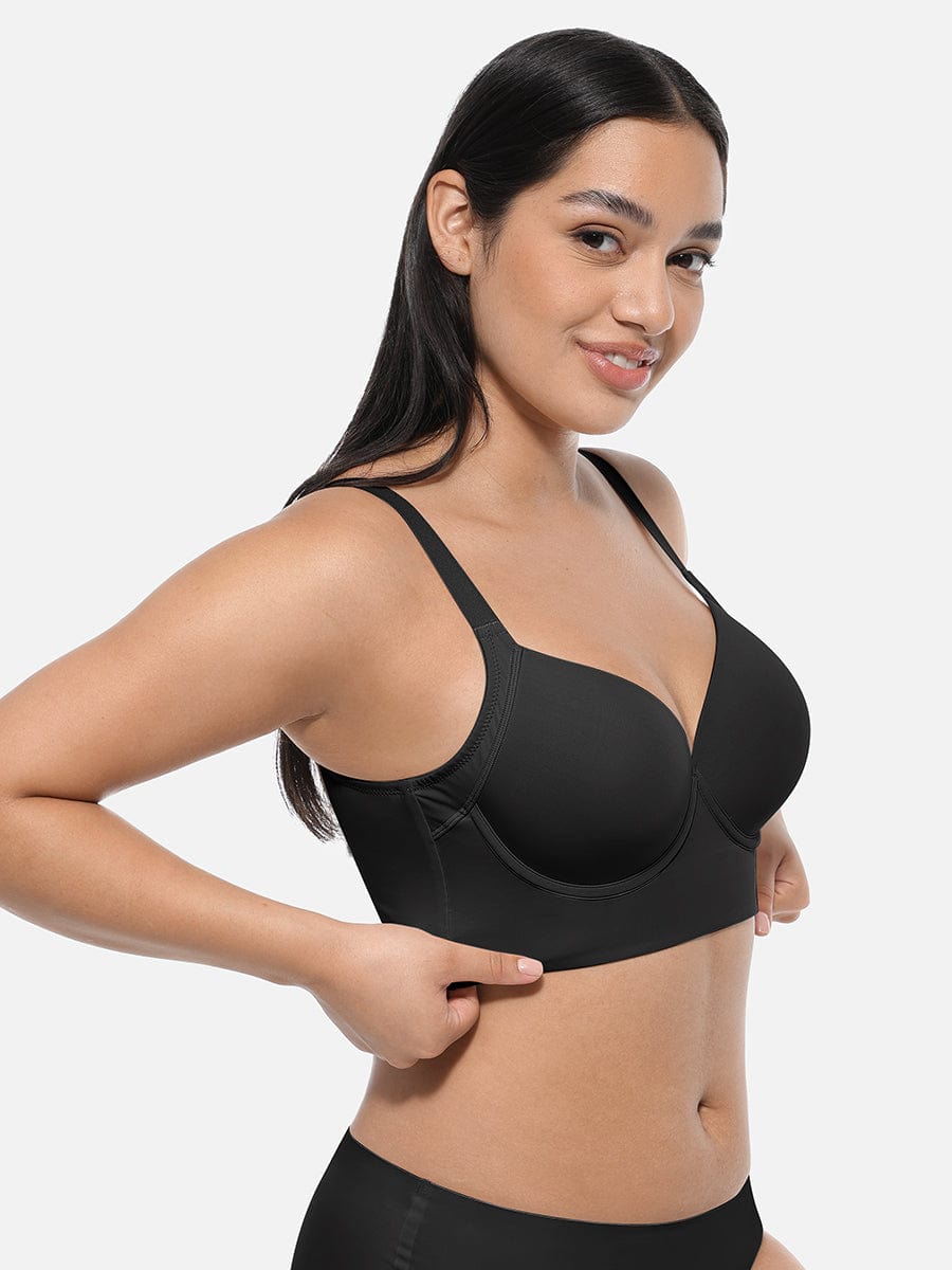 Shaping Underwire Push-Up Bra - Auxieswear