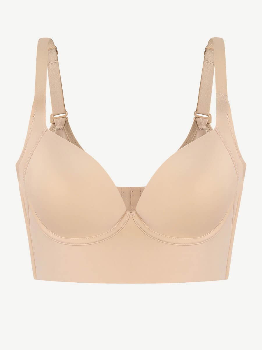 Full Coverage Sculpting Push-Up Bra - Auxieswear