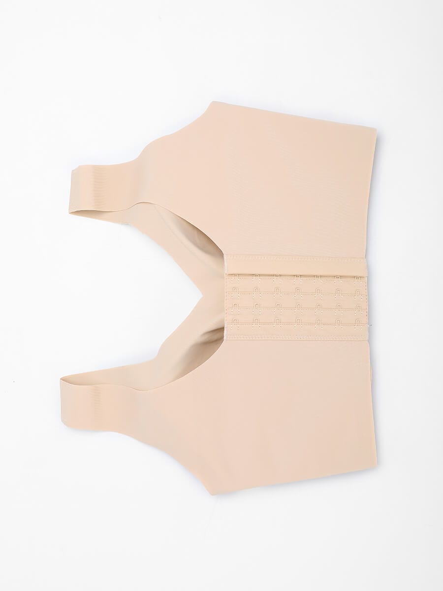 V-Neck Tank Top Style Bra with Built-in Pads - Auxieswear