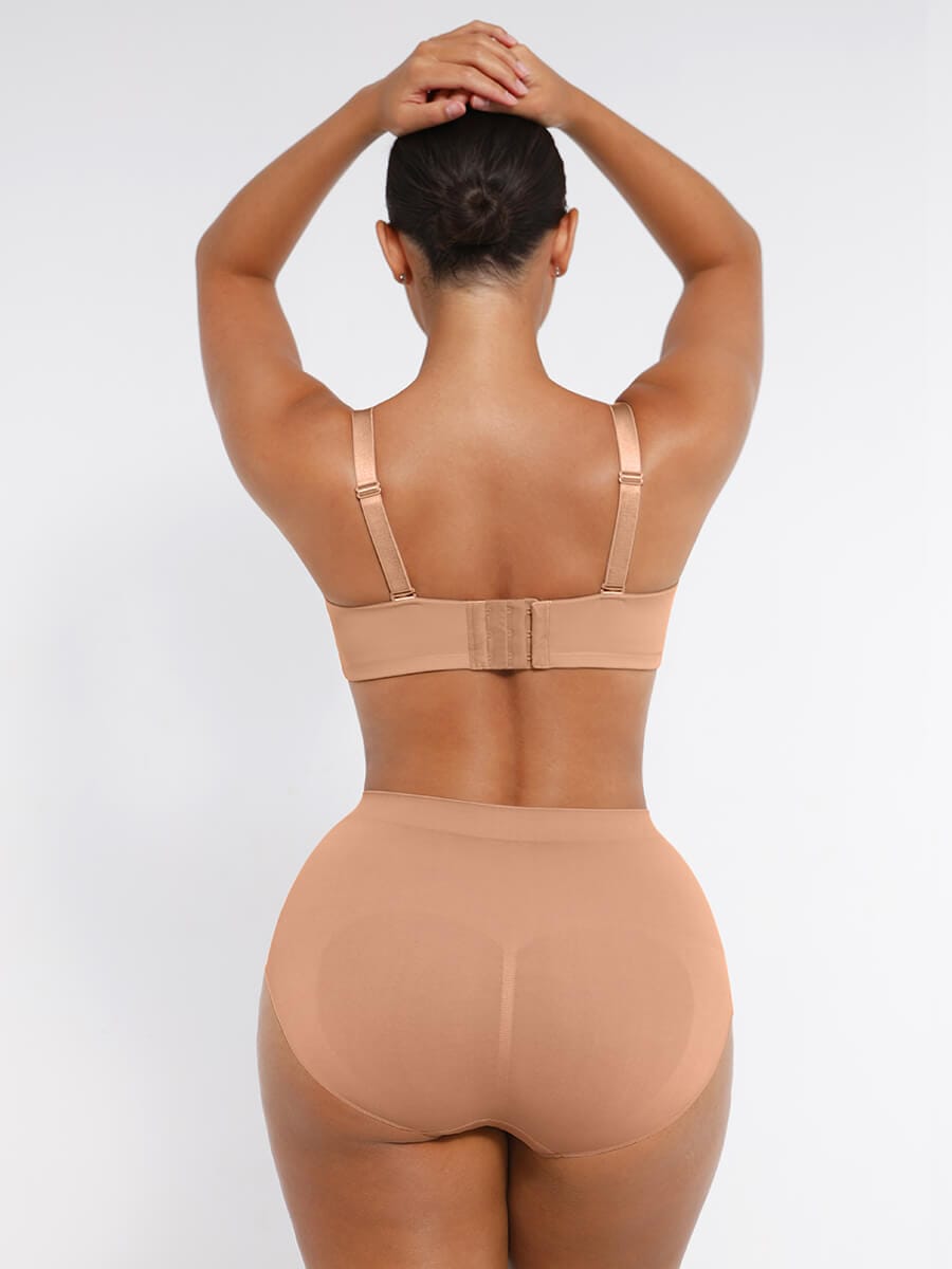 Underwire Non-Slip Bra with Removable Straps - Auxieswear