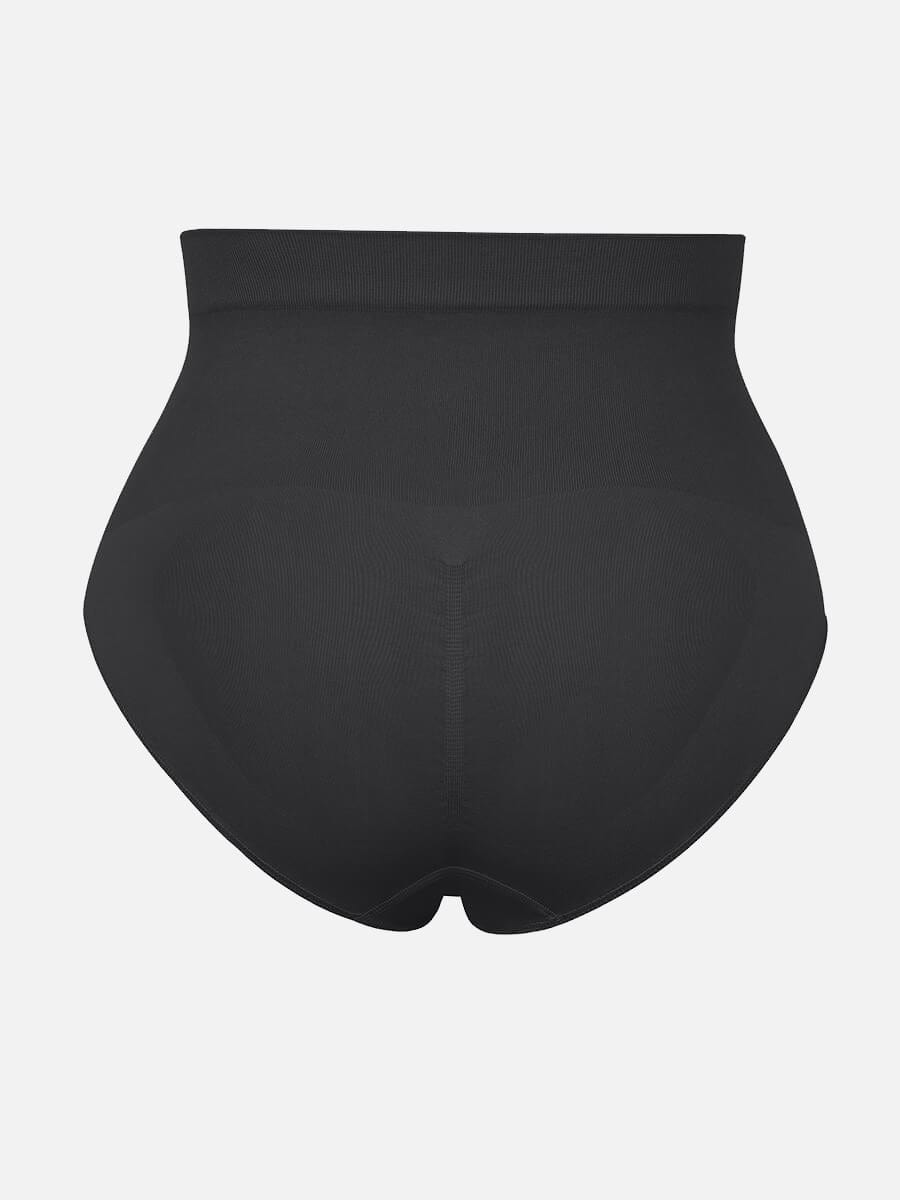High-Waist Seamless Antibacterial Lining Briefs - Auxieswear