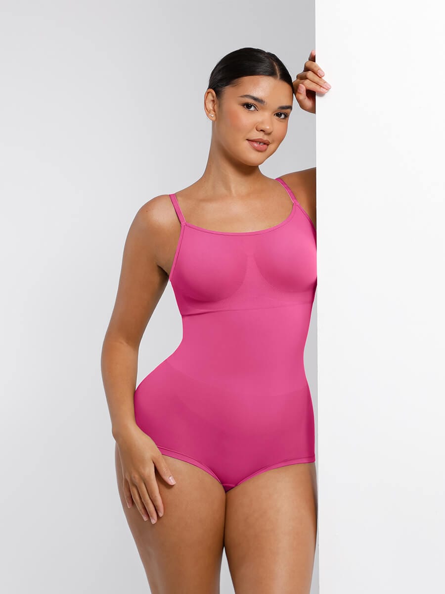 Panty Style Waist and Abdomen Shaping Bodysuit - Auxieswear