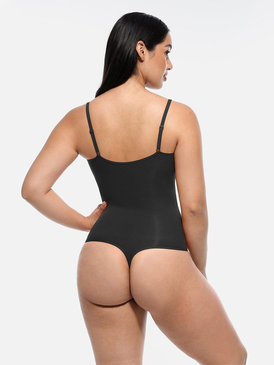 Seamless Sculpt Thong Bodysuit - Auxieswear