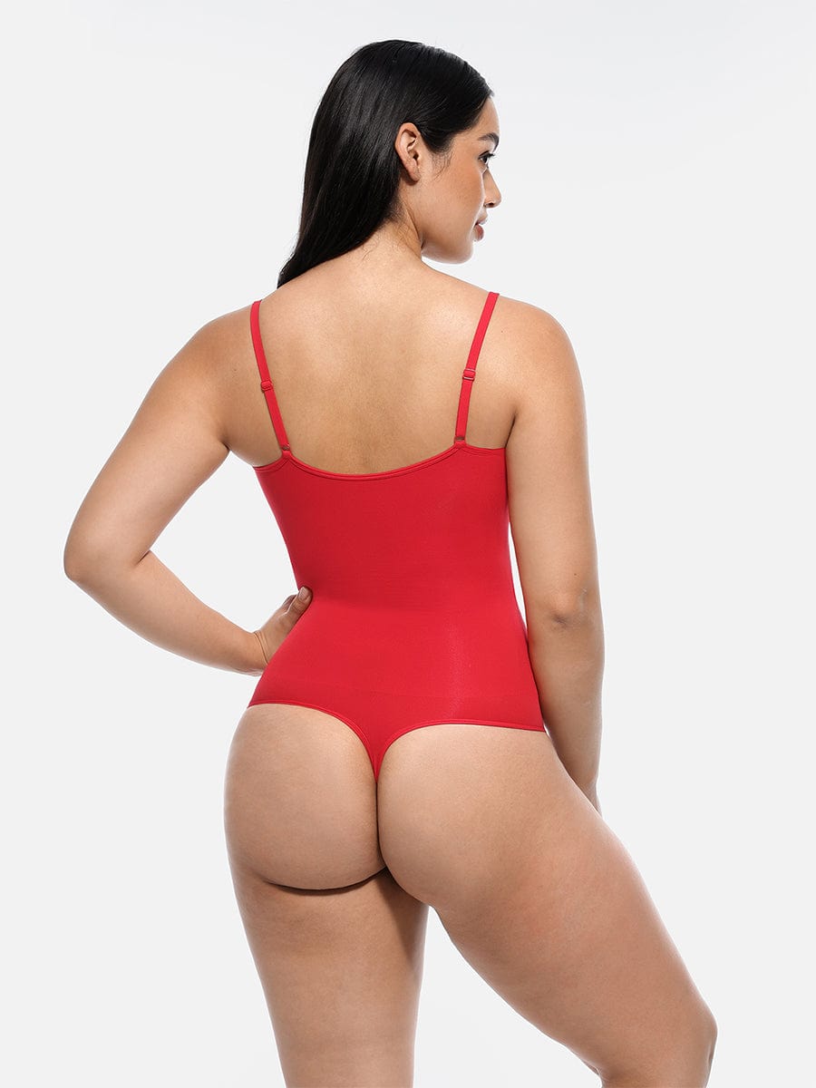 Seamless Sculpt Thong Bodysuit - Auxieswear
