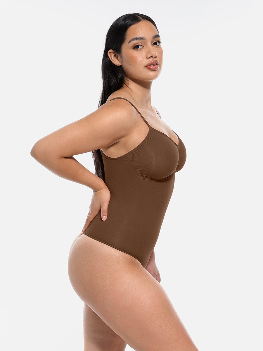 Seamless Sculpt Thong Bodysuit - Auxieswear