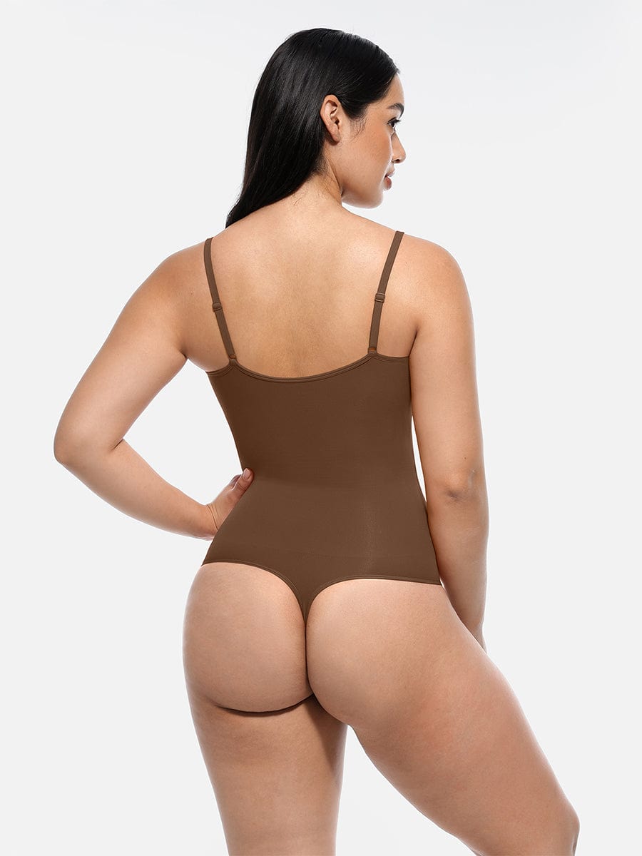 Seamless Sculpt Thong Bodysuit - Auxieswear