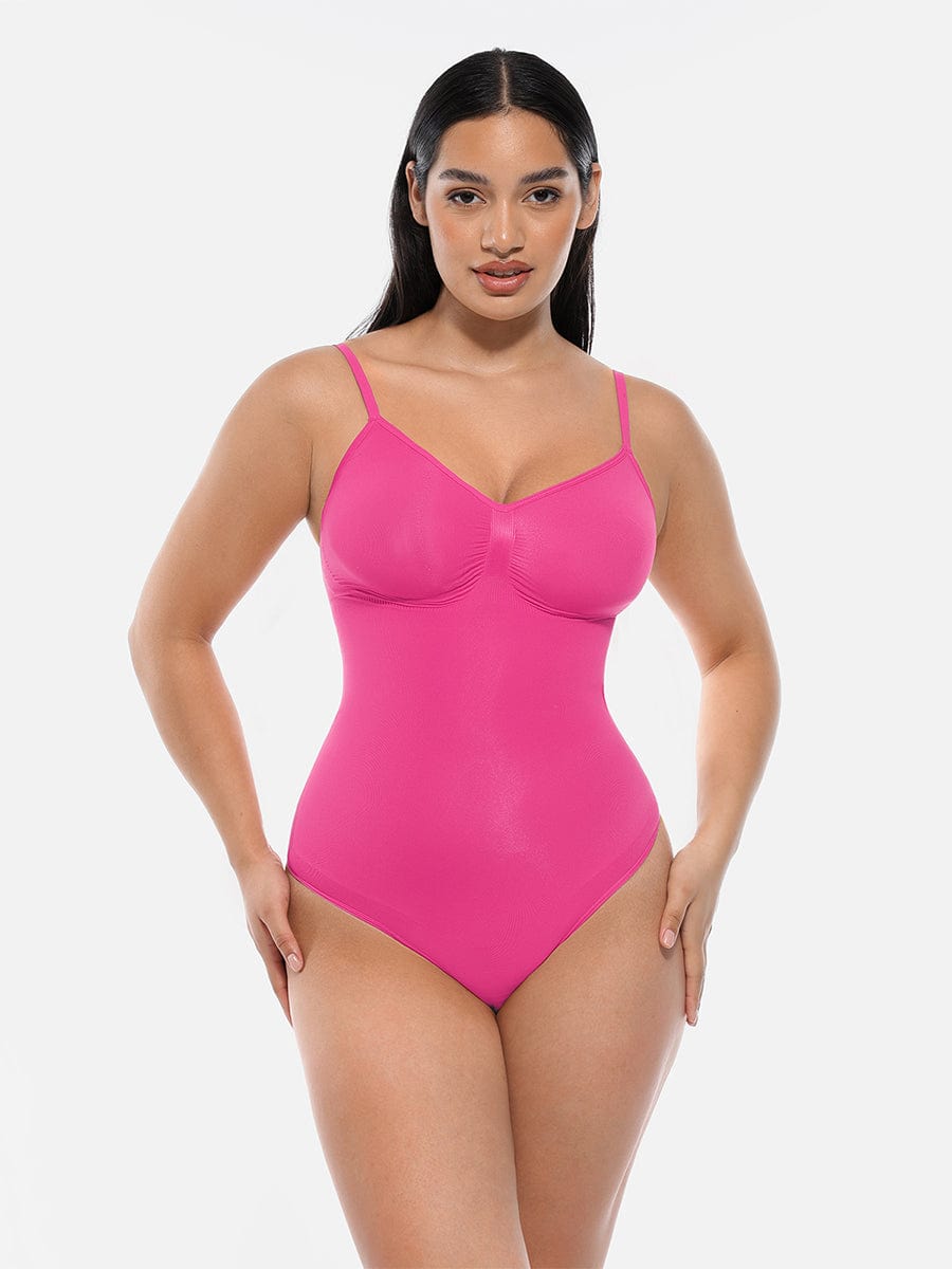 Seamless Sculpt Thong Bodysuit - Auxieswear