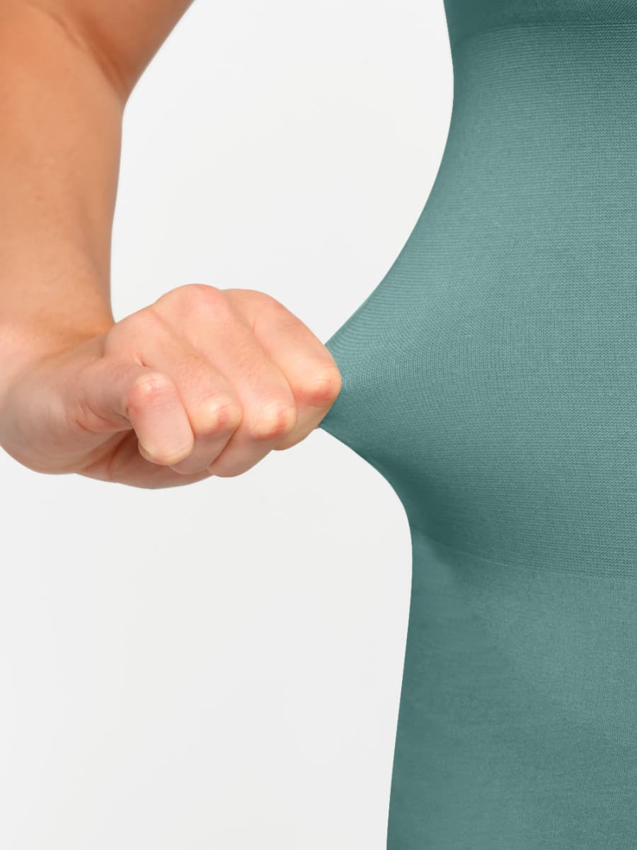 Off-Shoulder Fitted Mid-Length Formal Shaping Dress - Auxieswear