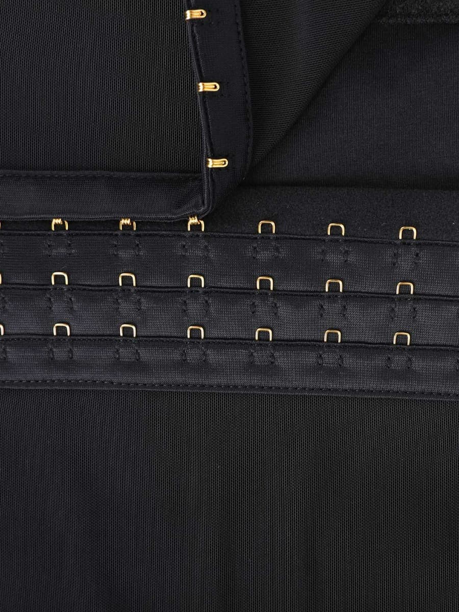 High Compression Waist Cincher with 15 Steel Bones - Auxieswear