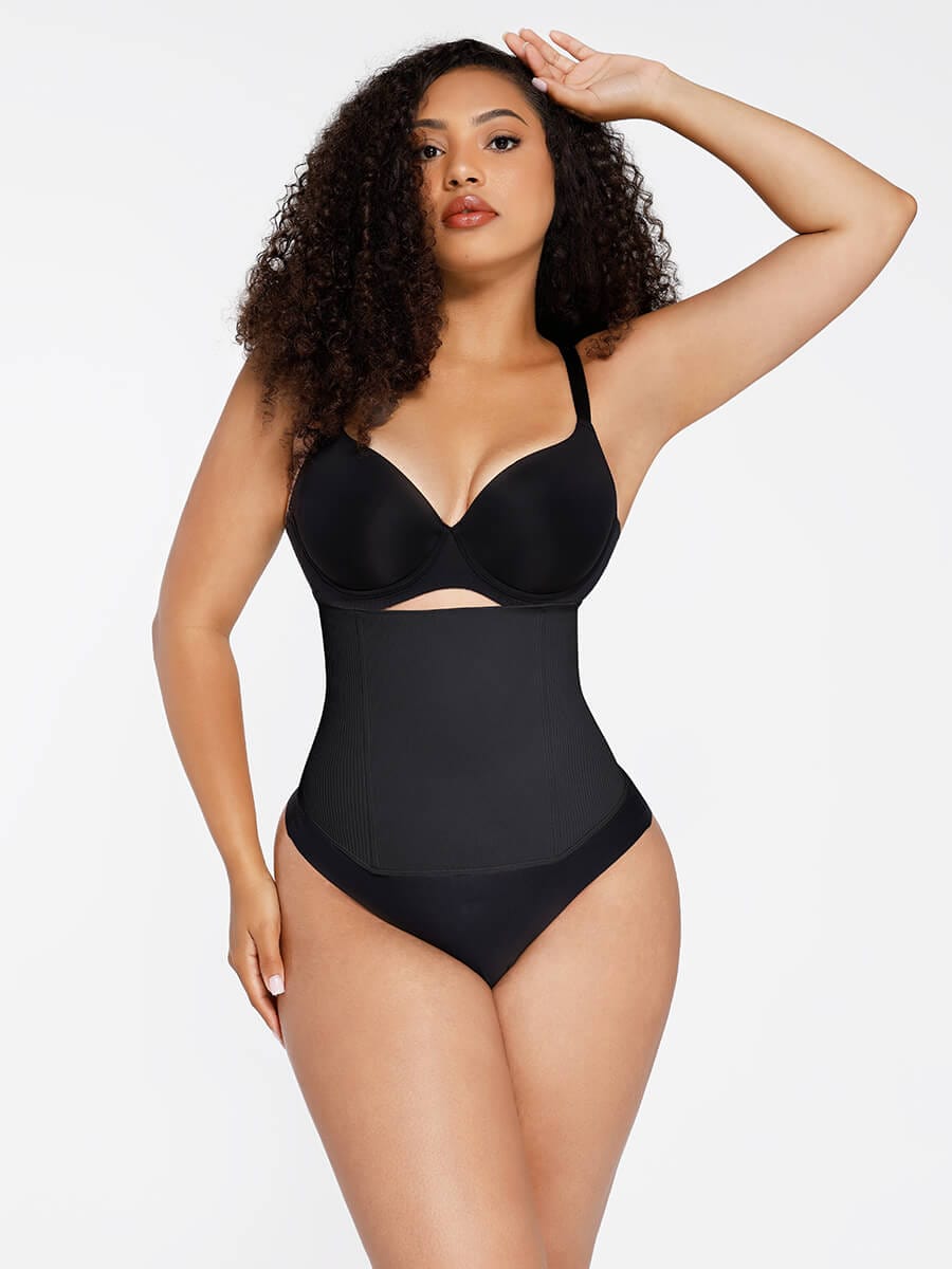 Tummy Control Waist Cincher with 4 Steel Bones - Auxieswear