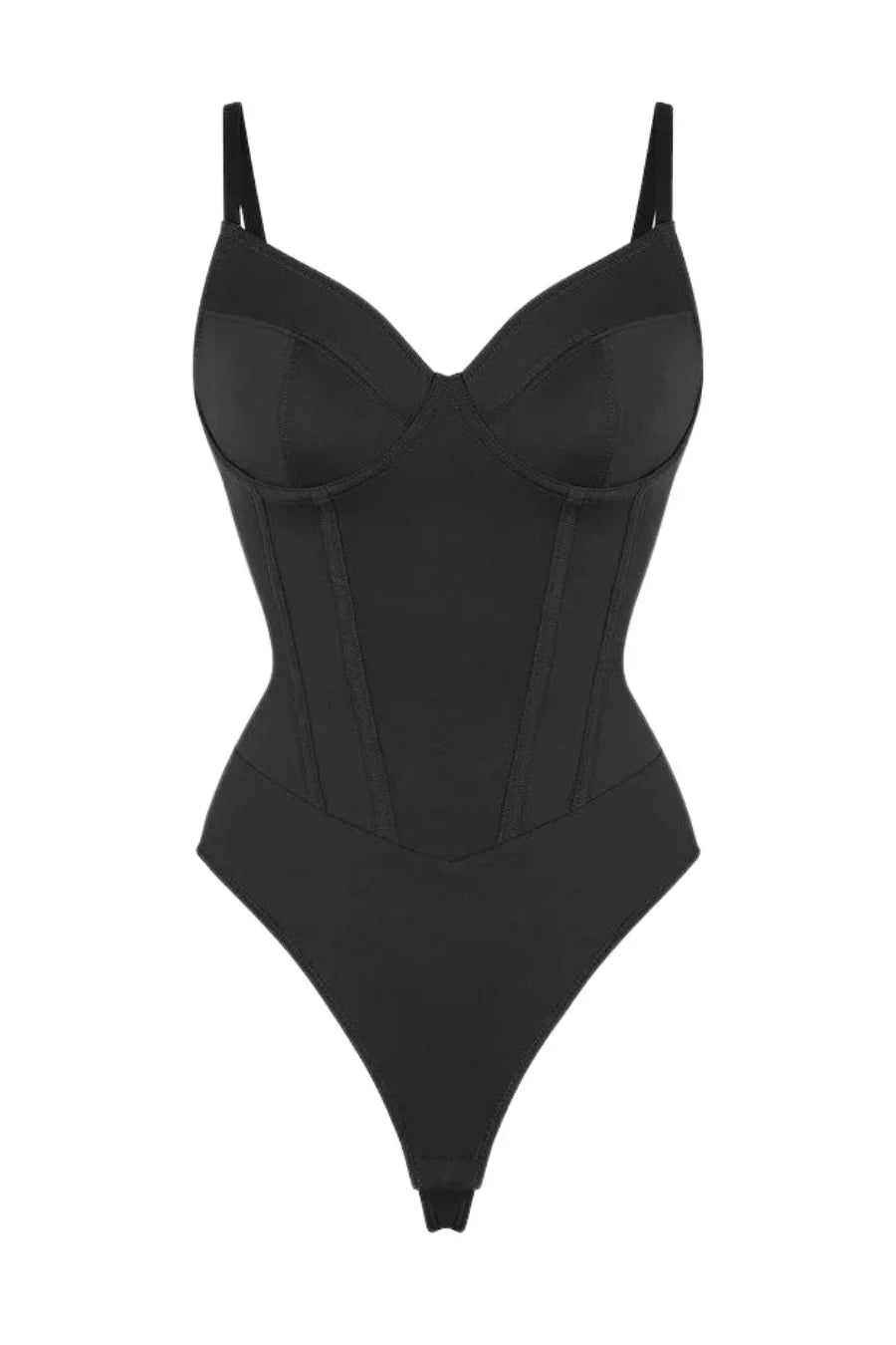 Integrated Corset & Bra Shapewear Bodysuit