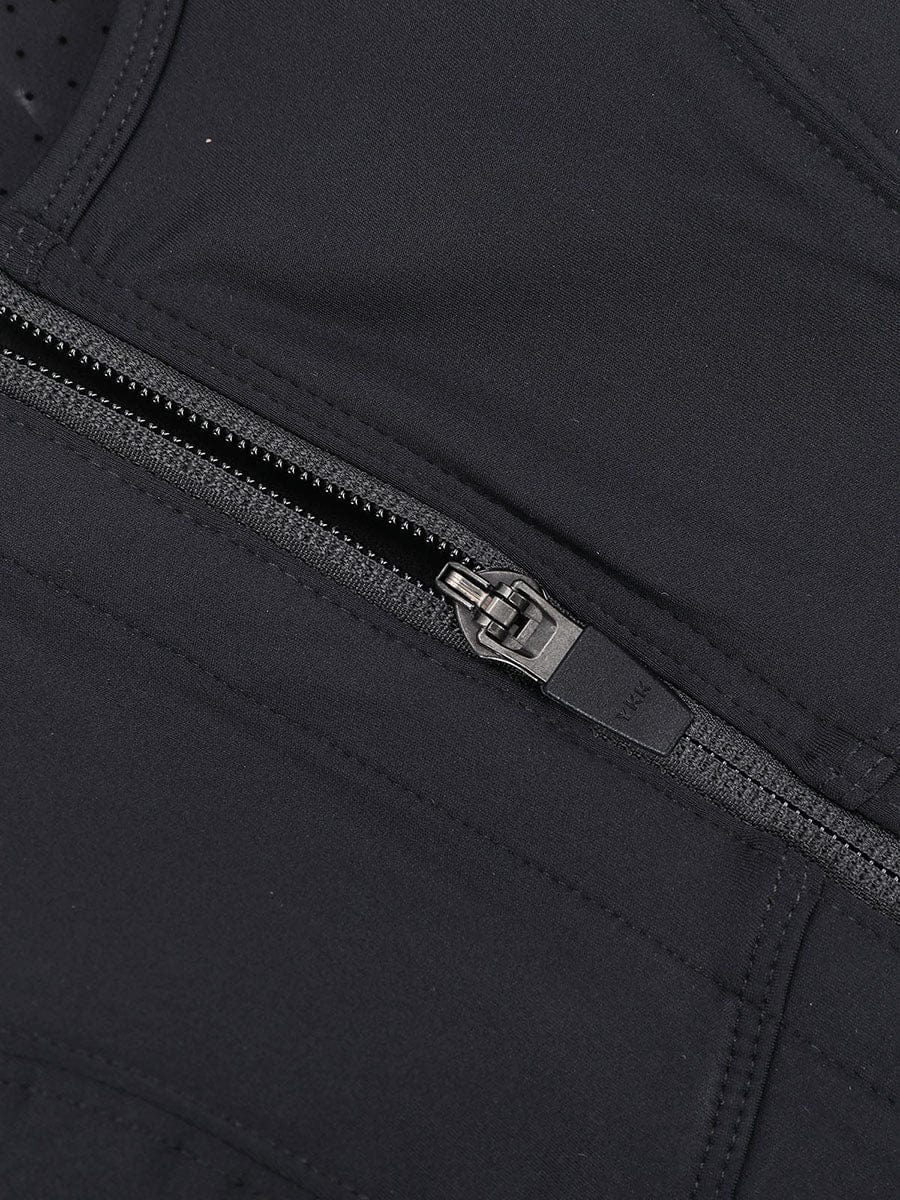 Front Zipper High Support Sports Top Bra