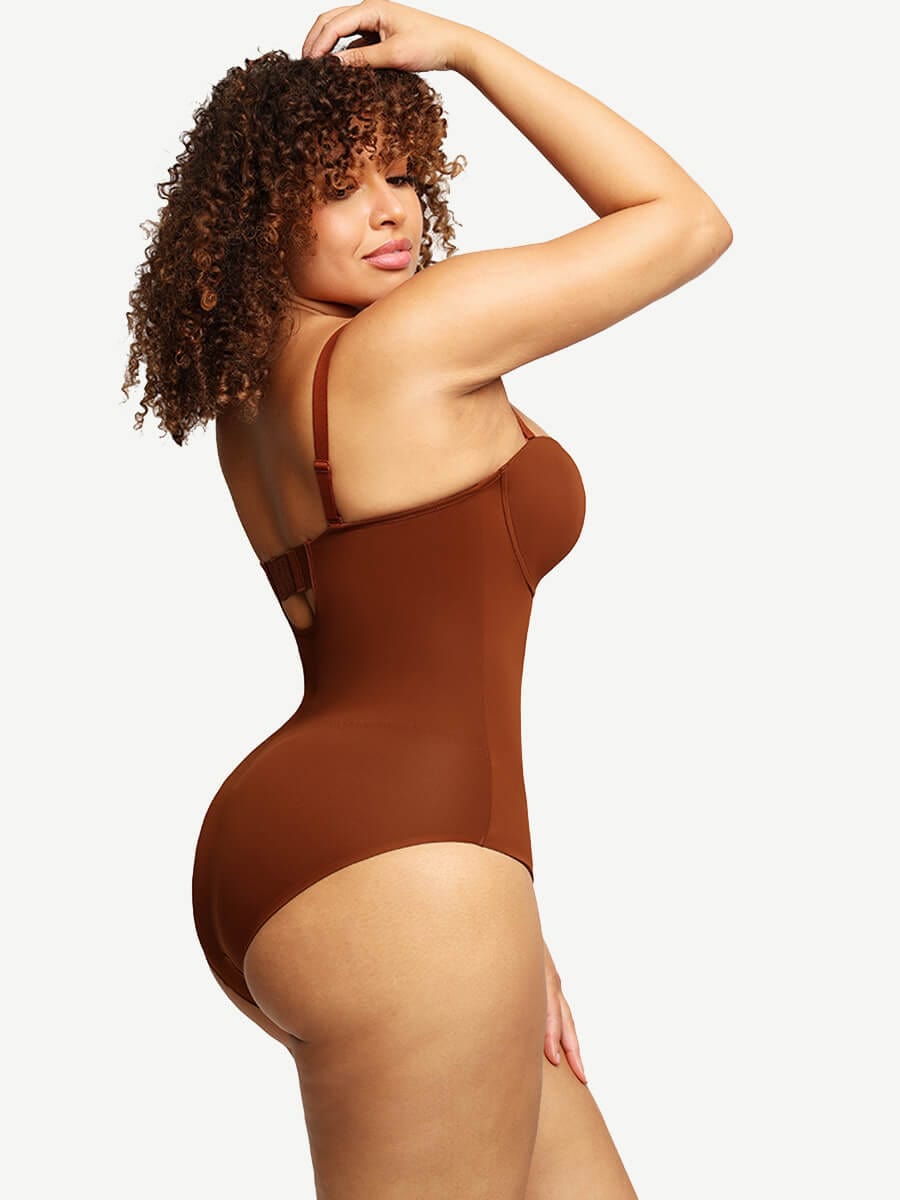 All-in-One Sweetheart Neckline Shaping Bodysuit