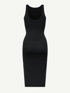 U-Back Body Shaping Midi Shapewear Dress
