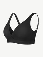 Bikini Top with Surplice Neck & Adjustable Straps