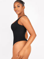 Tummy Control One-Piece Swimsuit with Waterproof Zip Line