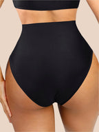 Sculpting High Waist One Piece Bikini Bottoms