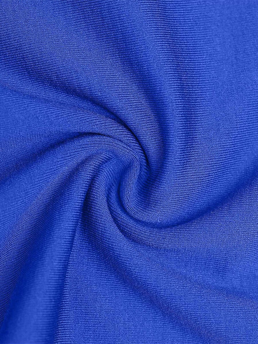 One-Shoulder Design Waist Sculpting Dress