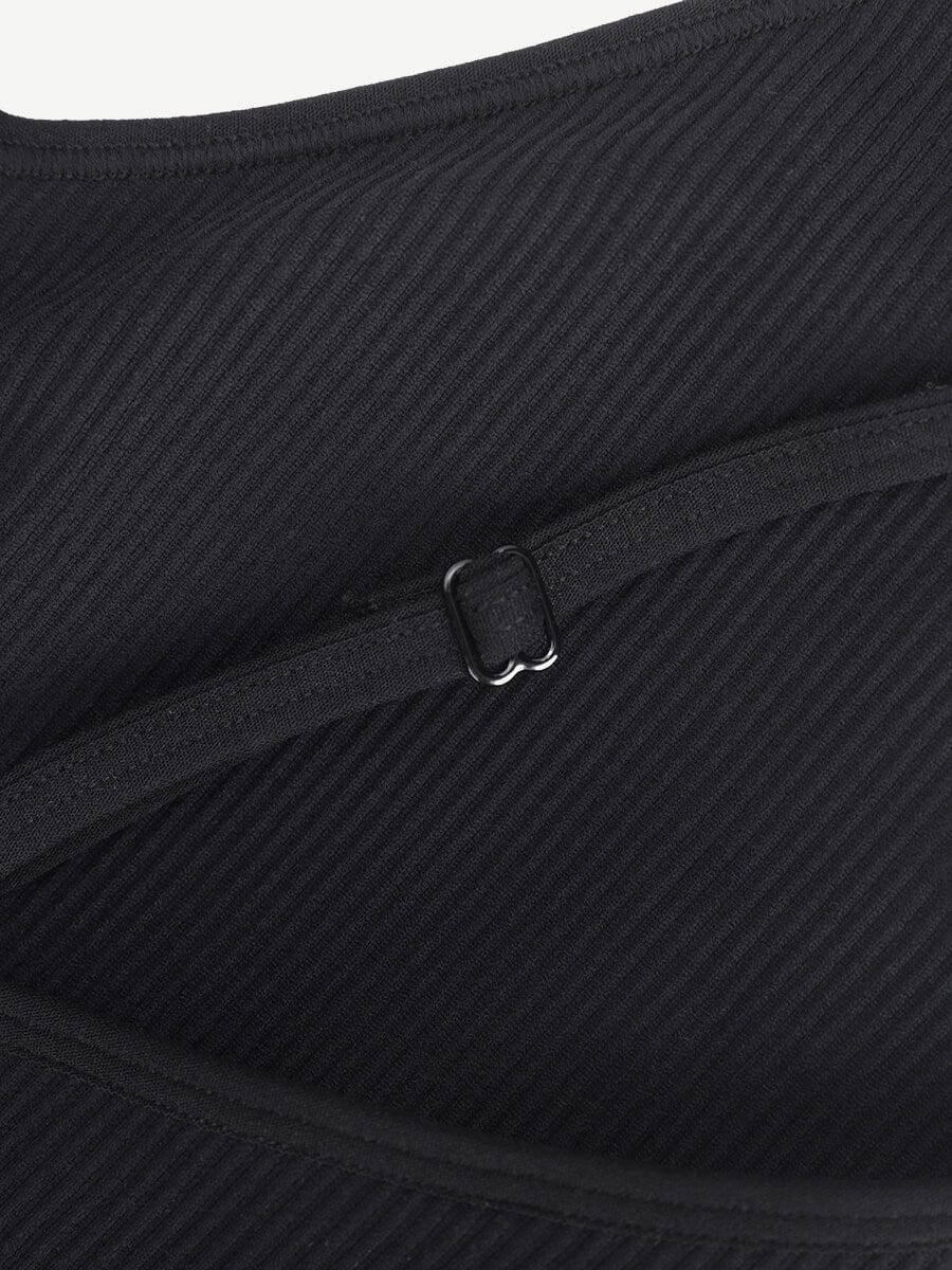 2-Piece High-Stretch Tummy Control Jumpsuit - Auxieswear