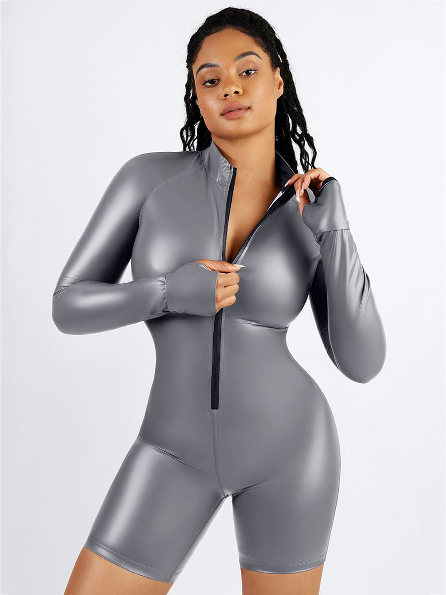 Waterproof Sweat-Boosting Sports Romper