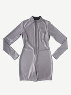 One-Piece Waterproof Sweat-Boosting  Suit with Thumb Holes