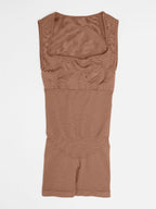 Square Neck Waist and Belly Shaping Jumpsuit