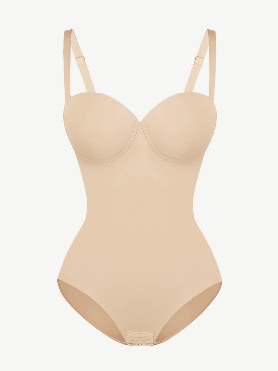 All-in-One Sweetheart Neckline Shaping Bodysuit - Auxieswear